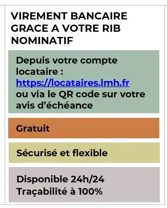 Virement RIB nominatif