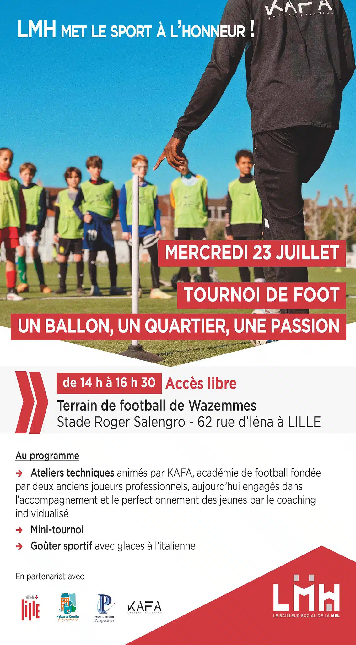 Tournoi foot Wazemmes